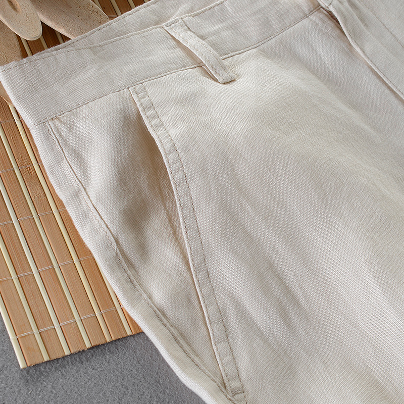 New Designer Pure Linen Fashio - Streetwear Brand Marketing 评论和价格