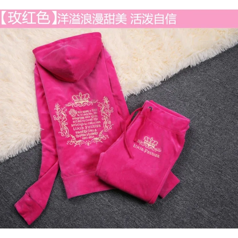 JC Tracksuit Women Velvet Wome - Streetwear Brands 评论和价格