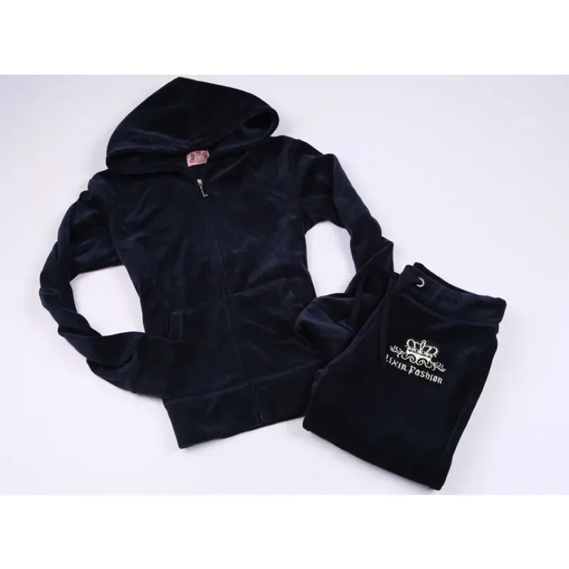 JC Tracksuit Women Velvet Wome - Streetwear Brands 评论和价格