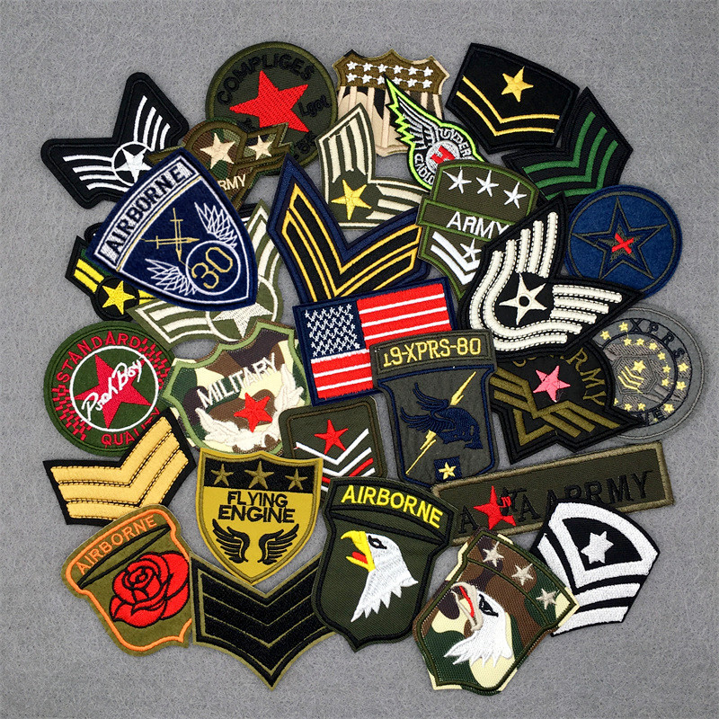 30pcs/lot Embroidery Patches o - Streetwear Brands 评论和价格