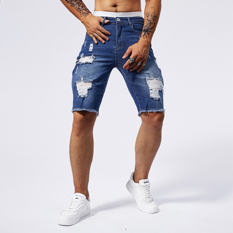 2025 Summer New Men's Ripped D - Streetwear Brands 评论和价格