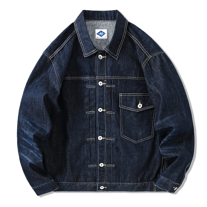 Tide Brand Dark Blue Denim Jac - Streetwear Brands 评论和价格