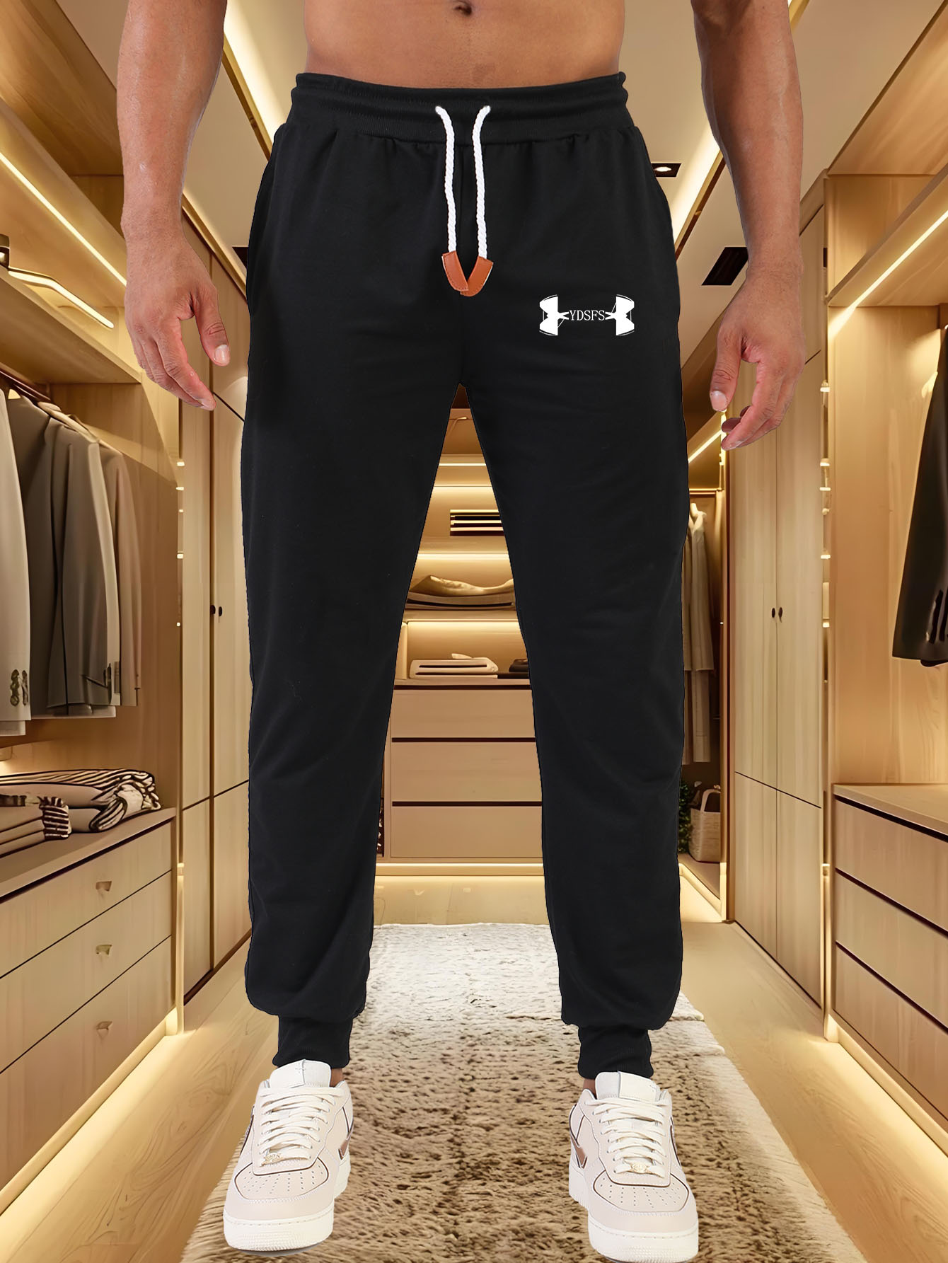 Men Jogger Pants Sport Brand L - Streetwear Brand Joggers 评论和价格